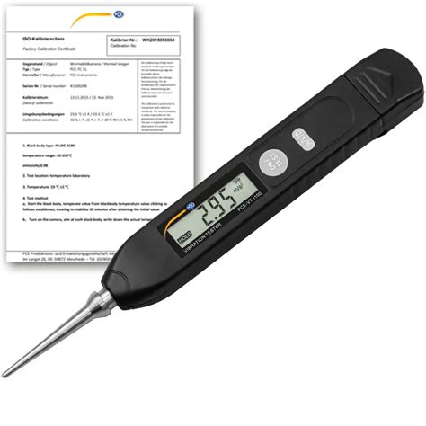 Vibration Test Instrument Pce Vt 1100s Ica Incl Iso Calibration