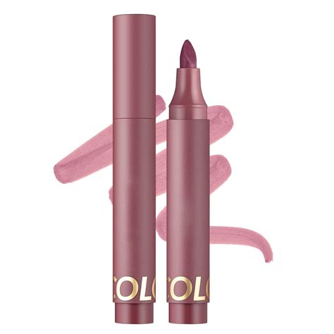 Jdefeg 3 Color Lip Liner Liquid Lipstick Pen Liquid Lip Liner Enhance