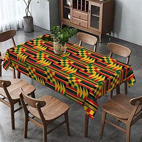 Happy Kwanzaa Table Cloth Black History Month Tablecloth African