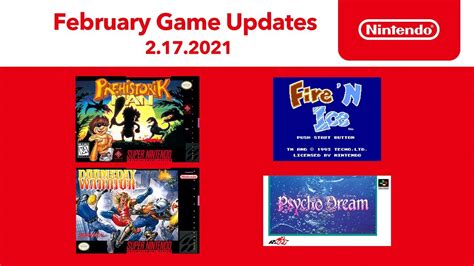 Nintendo Switch Online Reveals New Snes Nes Games For February 2021