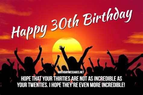 30th Birthday Wishes For The Thirtysomethings In Your Life