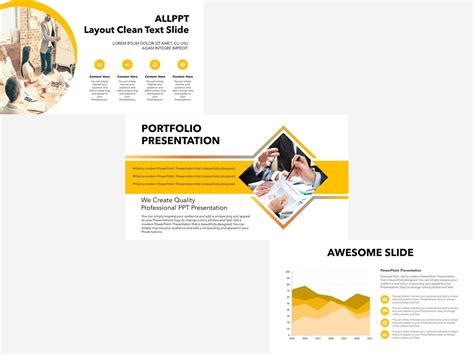 Modern Minimal Power Point Template Easy Editable Presentation