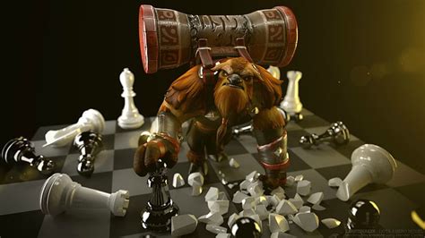 Figura Dota Earthshaker Dota Dota Fondo De Pantalla Hd