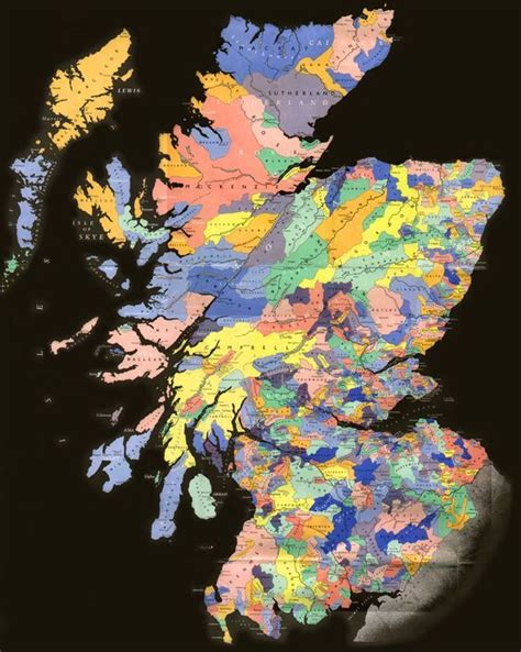 Scottish Clans Scottish Clans Scotland History Scotland Map