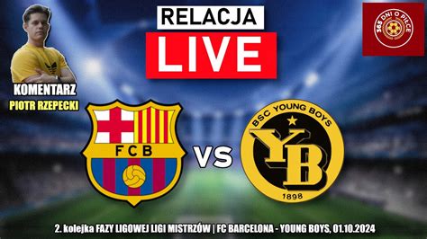 FC BARCELONA 5 0 YOUNG BOYS 2 KOLEJKA FAZY LIGOWEJ LIGI MISTRZÓW