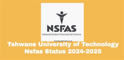 Tshwane University Of Technology Nsfas Status Tut Online