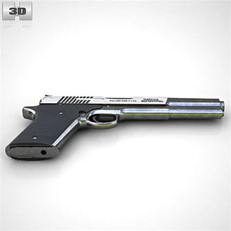 AMT AutoMag V 3D model - Weapon on Hum3D