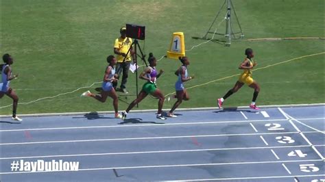 Kishay Rowe Monique Stewart Girls 800m U20 Prelims Jamaica