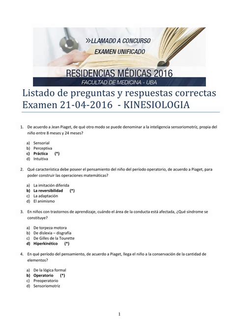 PDF Listado De Preguntas Y Respuestas Correctas Examen 21 04 2016