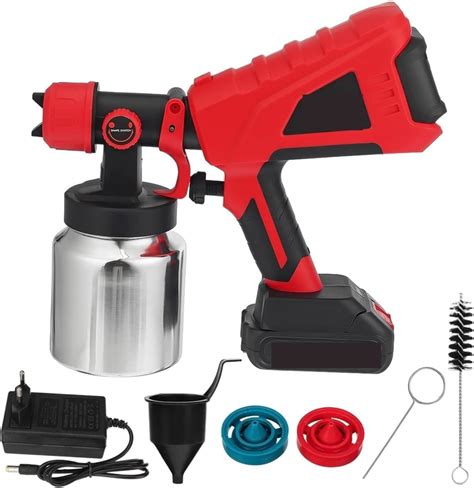 Kit de pistolet à sable sans fil 800 W 1000 ml Pistolet de