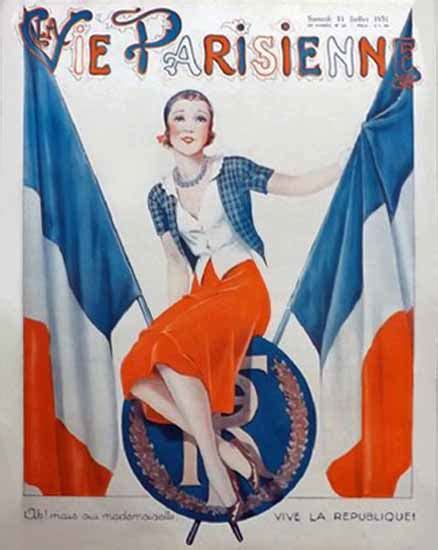 La Vie Parisienne 1931 Vive La Republique Sex Appeal Mad Men Art