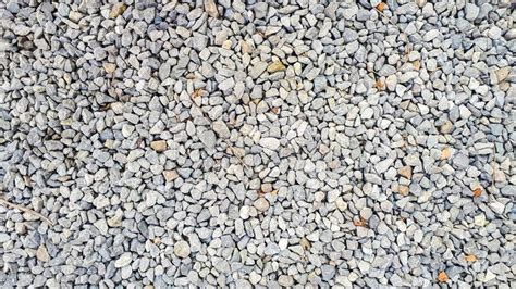 Gravel Texture Pebble Stone Background Light Grey Closeup Small Rocks