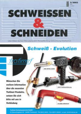 Ausgabe 5 2002 Schweißen und Schneiden