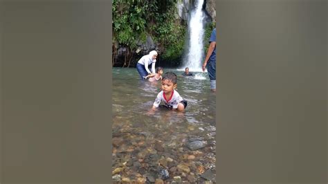 Serunya Berenang Di Air Terjun Shorts Subscribe Funny Youtube