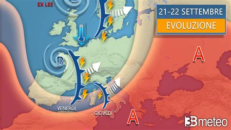 Meteo Forte Perturbazione Venerd Con Temporali E Nubifragi Pioggia