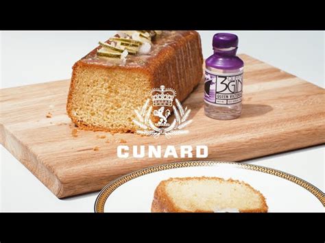 Cunard Gin Drizzle Cake Recipe Amazing World Cruises