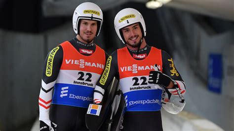 Rodel Doppelsitzer Steu Koller Gewinnen In Innsbruck Igls