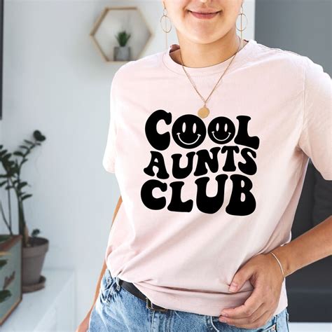 Cool Aunts Club Svg Cool Aunts Club Png Aunt Svg Png Aunt Shirt Svg