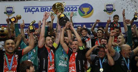 JEC Futsal supera Sorocaba e é campeão da Taça Brasil 2022