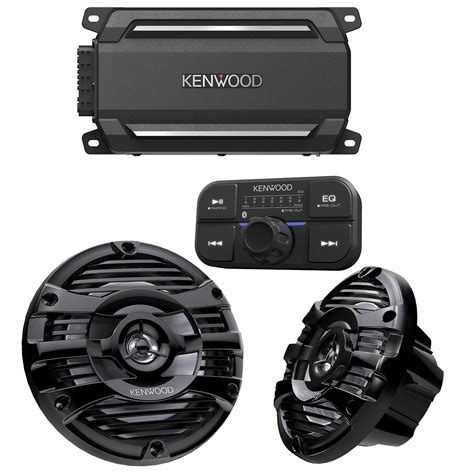 Kenwood KAC M5024BT 4 Channel Bluetooth Waterproof Compact Amplifier