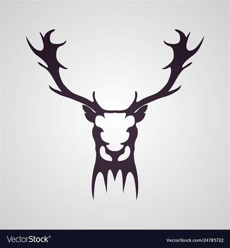 European Deer Skull Tattoos