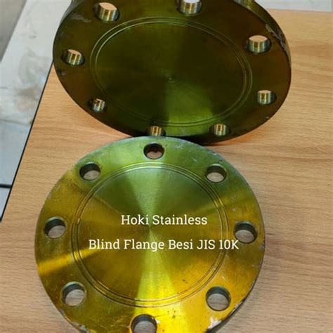 Jual Blind Flange Besi Jis 10k Flange Buta Carbon Steel Jis 10k 2