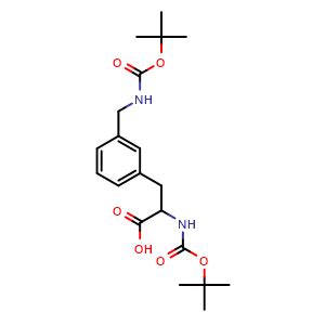 3 N Boc Aminomethyl N Boc DL Phenylalanine 95 CAS 1822495 40 8