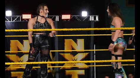 Tegan Nox And Lacey Lane Vs Rhea Ripley And Reina Gonzalez Nxt Match