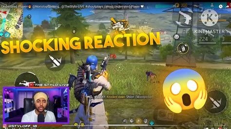 Thestylo Live Shocking Reaction On My Gameplay Called Me Hacker