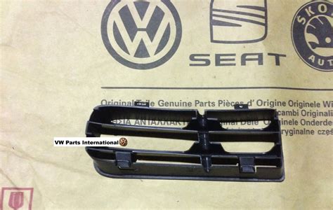 Vw Golf Mk Tdi Gti Bumper Grill Air Vent Os Right Genuine New Oem Vw