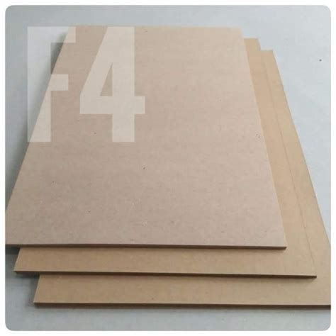 Jual 50 Lembar Kraft Liner 310 Gsm Kertas Samson Karton Uk F4