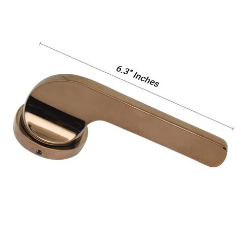 Mortise Main Door Lock Set Handle On Rose PVD Rose Gold VoloShoppe