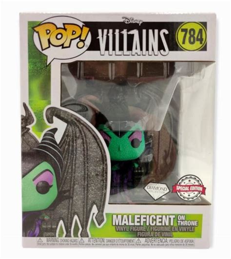 Funko Pop Deluxe Villains Maleficent On Throne Diamond