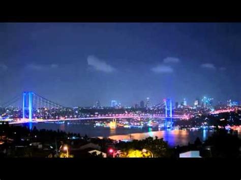 Istanbul Bosphorus Bridge Time Lapse Night View Magnificient Youtube