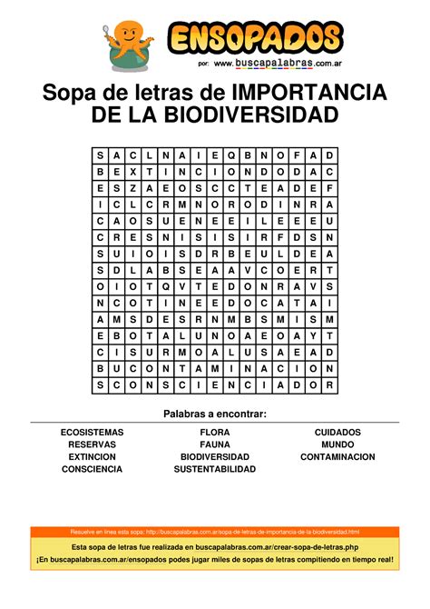 Niveles De La Biodiversidad Sopa De Letras Porn Sex Picture