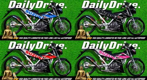 Suzuki Raider 150 Fi Decal Sticker Ec Star Design Lazada PH