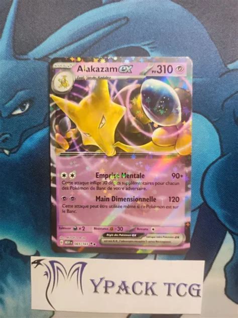 Carte Pok Mon Alakazam Ex Ultra Rare Ev Fr Neuf Eur