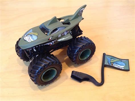 JULIAN S HOT WHEELS BLOG Shark Shock Monster Jam Truck Creatures