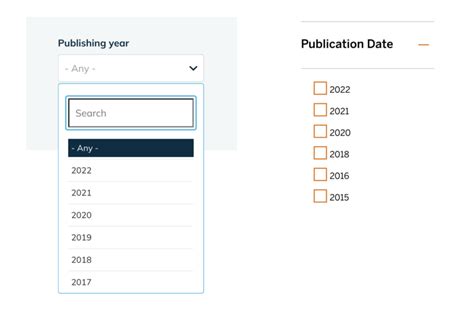 The Most Popular Date Filter Ui Patterns And How To Decide On Each One