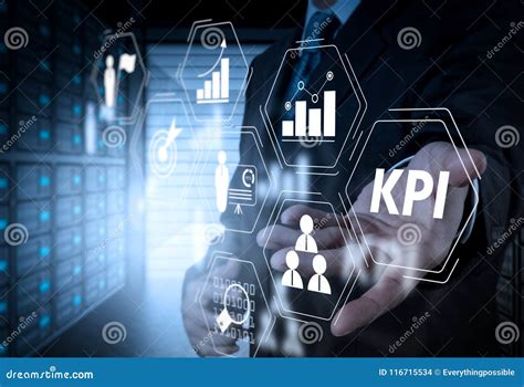 Schlüsselleistungs Indikator KPI Stockfoto Bild von finanziell