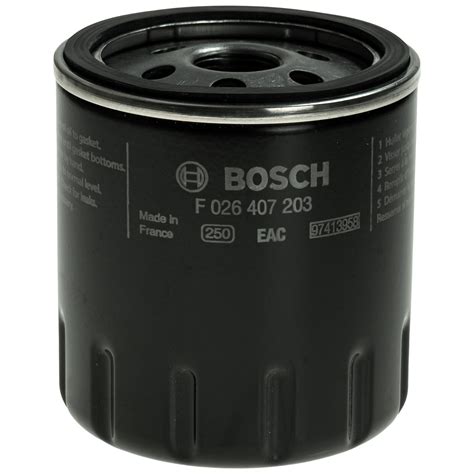 BOSCH Filtro Olio Con Tappo Scarico Olio Per Ford Ecosport Fiesta VII