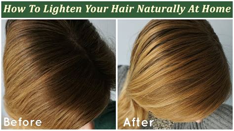 How To Lighten Your Hair Naturally Fast At Home How To Lighten Hair