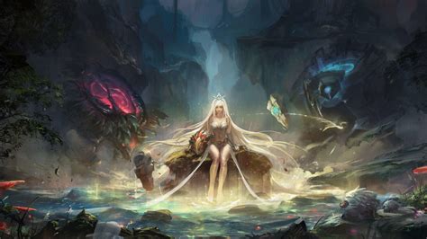 Wallpaper League Of Legends Janna League Of Legends Art