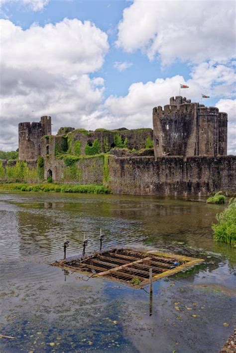 Caerphilly Castle Second Largest Castle In United Kingdom