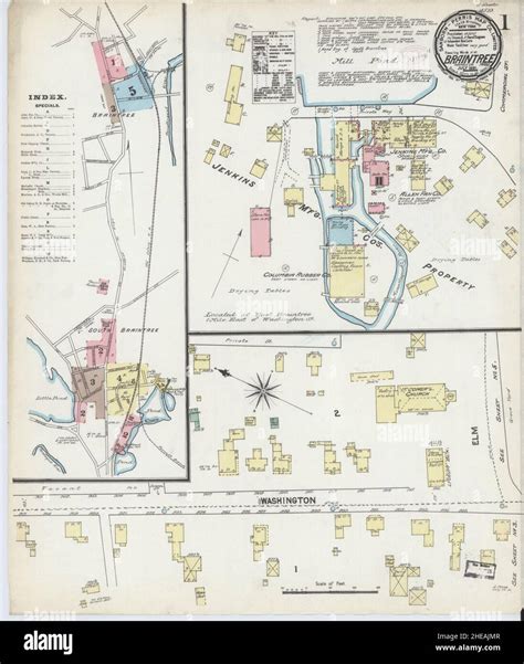 Braintree Massachusetts Map Hi Res Stock Photography And Images Alamy