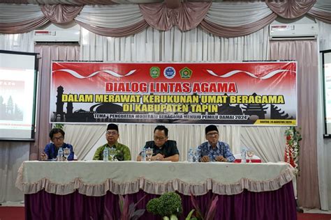 Fkub Tapin Menggelar Dialog Lintas Agama Untuk Pemilu Damai