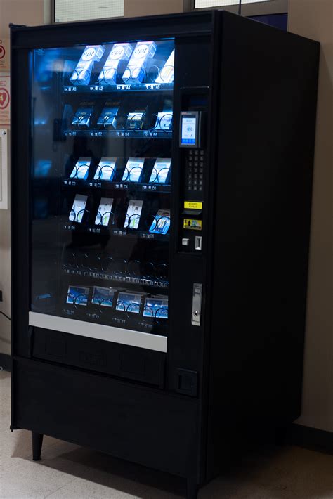 Vending Machine With Safe Sex Health Products Installed In Ackerman