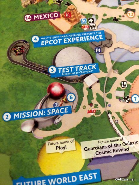 Surprise New Epcot Guide Map Reveals Official Info For Space 220 And