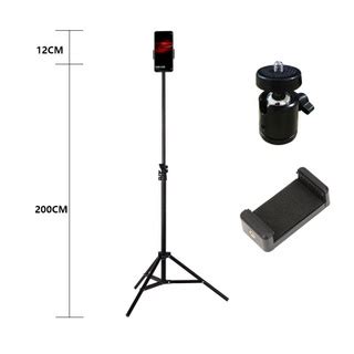 Jual Tripod Handphone 2 Meter Besi Plus Mini Ball Head Free Holder Hp