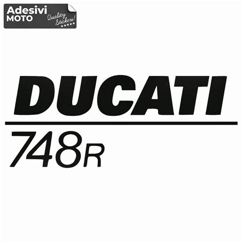 Ducati 748r Sticker Fuel Tank Sides Tip Tail Helmet Adesivi Moto